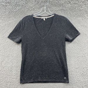 Victoria's Secret Shirt Women's‎ Small Gray Lounge/Pajama V-Neck Top Ladies S